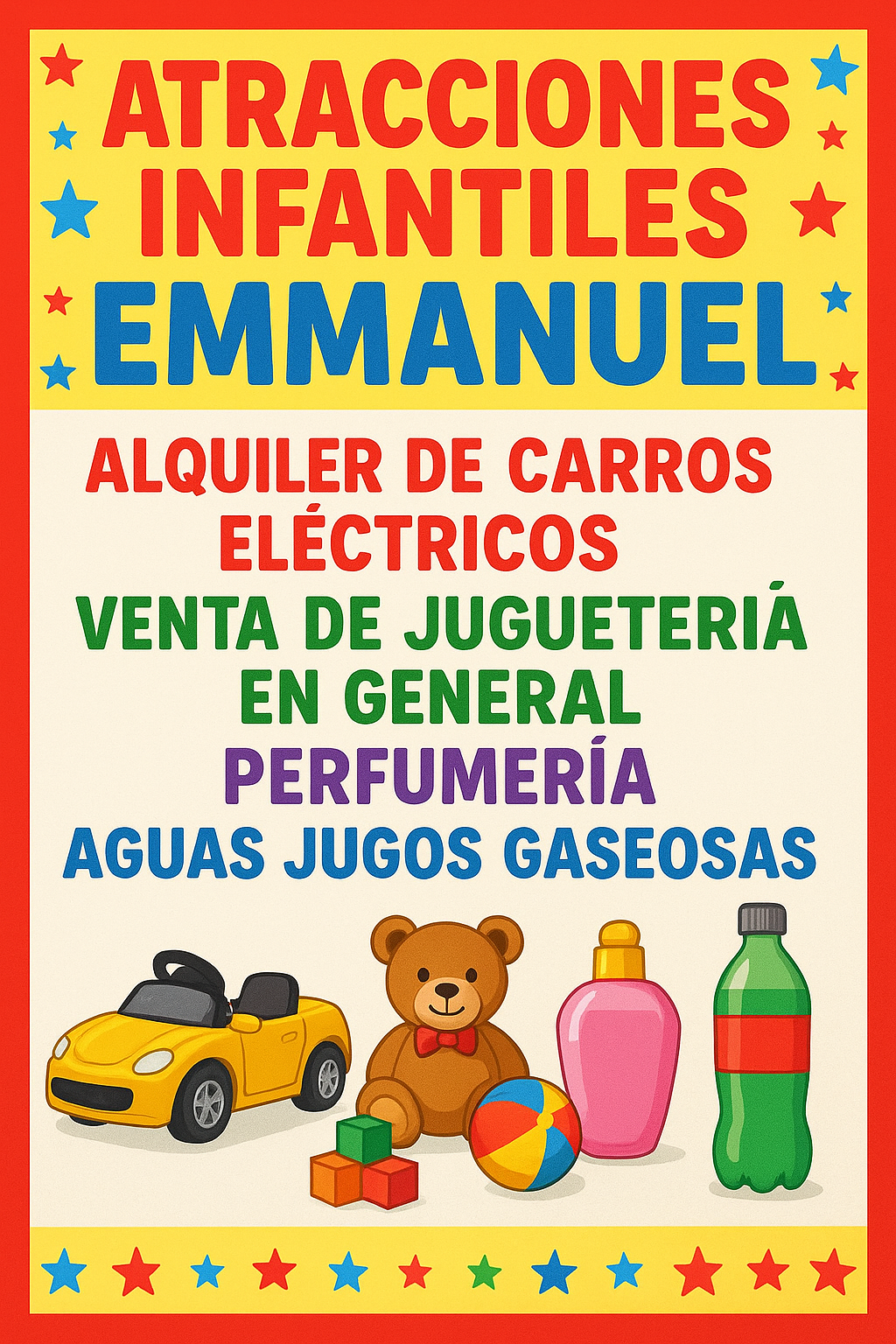 Atracciones infantiles emmanuel